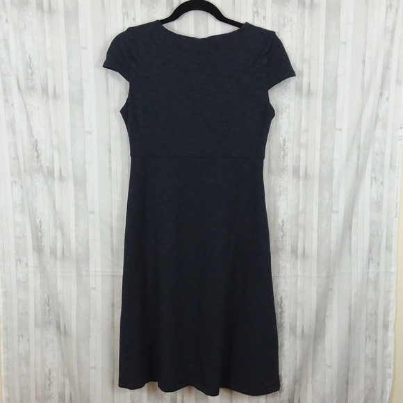 Horny Toad Gray Rosemarie V Neck Dress sz S - Picture 3 of 4